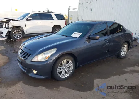 2013 Infiniti G37X from USA, damaged, VIN JN1CV6AR4DM761050